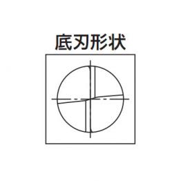 2刃交錯型CFRP加工用鑽石鍍層銑刀/ DIA-HBC60 6