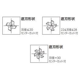 多刃鍍鈦粗加工高速鋼銑刀/ EX-TIN-RESF-10