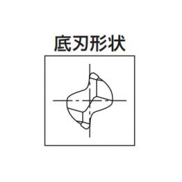 2刃鎢鋼圓鼻刀(短刃)/ FX-CR-MG-EDS-6XR0.2