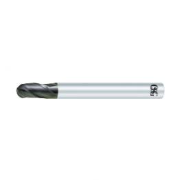 3刃球型鍍層高效能鎢鋼銑刀/ FXS-EBT-R1.5X3