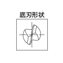 2刃球型鍍層鎢鋼銑刀/ MG-EBD-R1.5