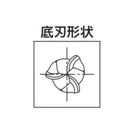 3刃球型鍍層鎢鋼銑刀/ PHX-DBT-R3X110