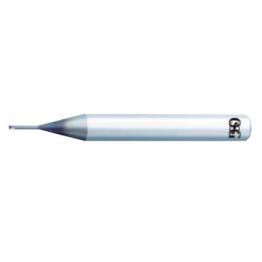 4刃高硬度細溝加工用圓鼻刀/ PHX-LN-CRE-0.8XR0.1X2