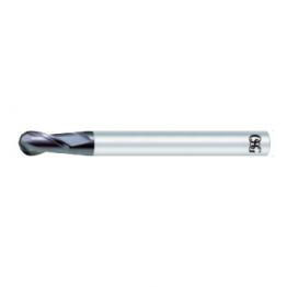 2刃球型鍍層鎢鋼銑刀(大球徑)/ WX-EBD-R1.75X3.5