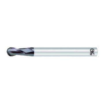 2刃球型鍍層鎢鋼銑刀(大球徑)/ WX-EBD-R4.5X9