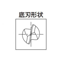 2刃球型高速鋼銑刀/ XPM-EBD-R5