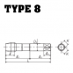 YAMAWA先端絲攻/ PO-M5.0*P0.8