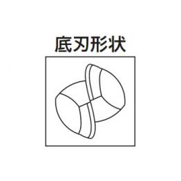 2刃球型鍍層鎢鋼銑刀/ DZ-OCSB2160-L180