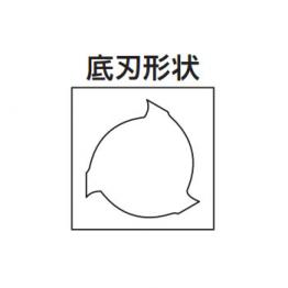 3刃球型鍍層鎢鋼銑刀/ 3UEBS030-070-06