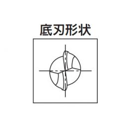 2刃球型鍍層鎢鋼銑刀/ M4832-1000AE