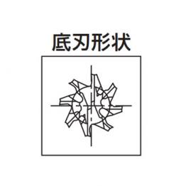 8刃SCM460複合材用鎢鋼銑刀/ SCM460-0500Z08R-F0010HA-HC619