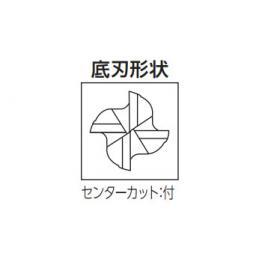 4刃鎢鋼銑刀/ C4MCD0700