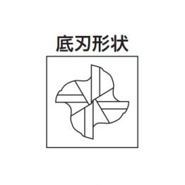 CFRP加工用鑽石鍍層銑刀/ DFC4JCD0600