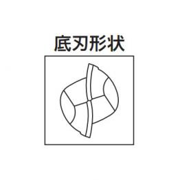 2刃球型鎢鋼銑刀/ MS2MBR0070