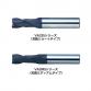 2刃鍍層高速鋼銑刀(短刃)/ VA2SSD0700