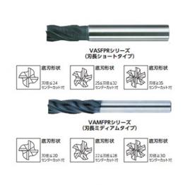多刃粗加工高速鋼銑刀(短刃)/ VASFPRD4000