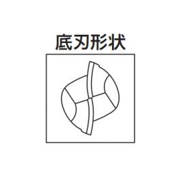 2刃鍍層球型鎢鋼銑刀/ VC2MBR0020