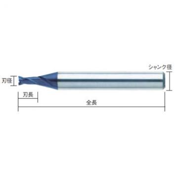 2刃MIRACLE塗層立銑刀/ VC2SSD0060