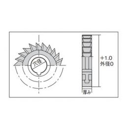 高速鋼側銑刀/ SCT125X100